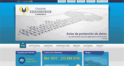 Desktop Screenshot of colegioeisenhower.edu.co